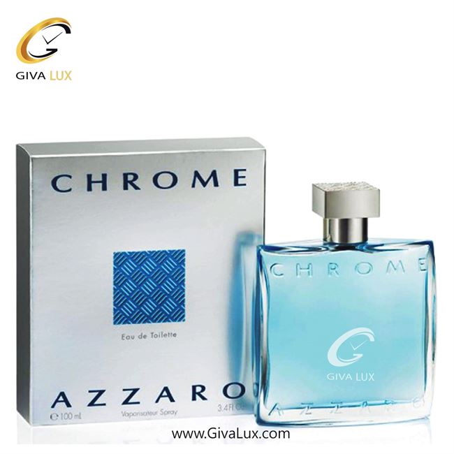  ادو تویلت مردانه آزارو اورجینال مدل Azzaro Chrome | کروم حجم  100 میل